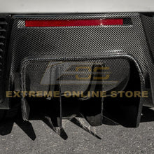 Load image into Gallery viewer, 2015 - 2019 Corvette C7 Visible Carbon Fiber Diffuser Add On Panels