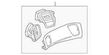 Load image into Gallery viewer, 2014 - 2019 Corvette C7 Red Genuine Leather Interior Dash Pad Trim Panel Cover - Custom Service