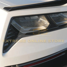 Load image into Gallery viewer, Corvette C7 Stingray Visible Carbon Fiber Rear Tail Light Taillamp Bezels