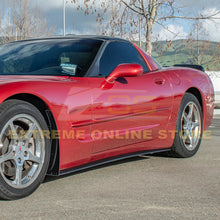 Load image into Gallery viewer, 1997-04 Corvette C5 ZR1 Style Side Skirts Rocker Panels Primer Black Unpainted
