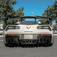 Load image into Gallery viewer, 2015 - 2019 Corvette C7 Visible Carbon Fiber Diffuser Add On Panels