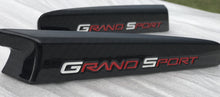 Load image into Gallery viewer, 2010 - 2013 Corvette C6 Grand Sport Carbon Fiber Painted Fender Emblems OEM GM - Labor Only