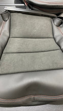 Load image into Gallery viewer, 2014 - 2019 Corvette C7 OEM GM Seat Cover Bottoms - Jet Black with Suede Red Stitching
