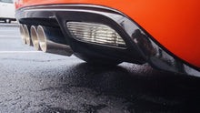 Load image into Gallery viewer, 2005 - 2013 Corvette C6 Carbon Fiber HydroGraphics Painted Rear Diffuser Valence Panel