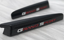 Load image into Gallery viewer, 2010 - 2013 Corvette C6 Grand Sport Carbon Fiber Painted Fender Emblems OEM GM - Labor Only