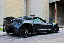 Load image into Gallery viewer, C7 Z06 Grand Sport Corvette Stage 2 Wicker Rear Spoiler Winglets - REAL Carbon Fiber