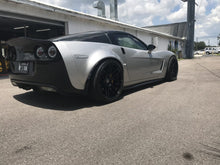 Load image into Gallery viewer, Corvette C6 Carbon Fiber HydroGraphics Body Color Painted Roof HALO B Pillar 2005 - 2013