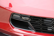 Load image into Gallery viewer, 2014 - 2019 Corvette C7 Z06 Stingray Grand Sport Front Lower Bumper Grille Carbon Flash Metallic with Camera