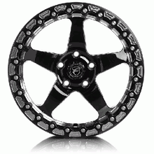 Load image into Gallery viewer, Forgestar 17X10" D5 Flow Formed Drag Wheel Single Beadlock - FGS-D51710-SBL