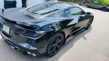 Load image into Gallery viewer, C8 Corvette 5VM Rocker Panel Side Skirts Extensions Stingray Custom Painted Carbon Fiber Hydro