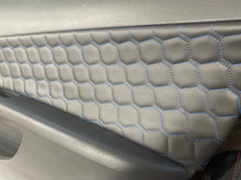 Load image into Gallery viewer, Corvette C6 Custom Interior - Upholstered Diamond Stitched Door Panels - Suede or Leather