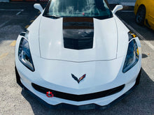 Load image into Gallery viewer, C7 Corvette Stingray Painted Body Color Custom Painted Front + Rear Cross Flags Emblems