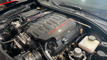 Load image into Gallery viewer, Corvette C7 LT1 Stingray Carbon Fiber Painted Fuel Rail Engine Covers OEM GM