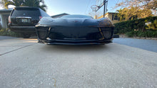 Load image into Gallery viewer, 2020+ Corvette C8 Z51 Style Front Splitter Lip - Custom Painted Carbon Fiber Hydro