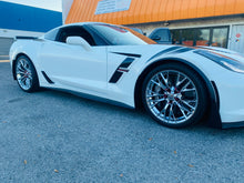 Load image into Gallery viewer, 2014 - 2019 Corvette C7 Z06 Grand Sport Stingray Front Splitter - Carbon Fiber / Custom Painted