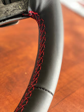 Load image into Gallery viewer, Corvette C6 Custom Interior - Steering Wheel - Suede or Leather with Colored Stitching