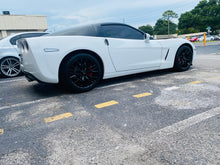Load image into Gallery viewer, Corvette C6 Carbon Fiber HydroGraphics Body Color Painted Roof HALO B Pillar 2005 - 2013