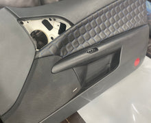 Load image into Gallery viewer, Corvette C6 Custom Interior - Upholstered Diamond Stitched Door Panels - Suede or Leather