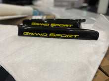 Load image into Gallery viewer, 2010 - 2013 Corvette C6 Grand Sport Carbon Fiber Painted Fender Emblems OEM GM - Labor Only