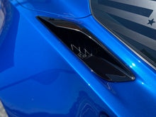 Load image into Gallery viewer, Corvette C7 Z06 Grand Sport Style Carbon Fiber / Painted Rear Quarter Panel Scoop Vents - Upper