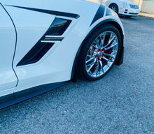 Load image into Gallery viewer, 2014 - 2019 Corvette C7 Z06 Grand Sport Stingray Front Splitter - Carbon Fiber / Custom Painted