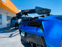 Load image into Gallery viewer, Corvette C7 ZR1 Visible Carbon Fiber ZTK Conversion Rear Spoiler High Wing