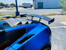 Load image into Gallery viewer, Corvette C7 ZR1 Visible Carbon Fiber ZTK Conversion Rear Spoiler High Wing