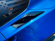 Load image into Gallery viewer, Corvette C7 Z06 Grand Sport Style Carbon Fiber / Painted Rear Quarter Panel Scoop Vents - Upper