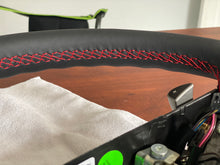 Load image into Gallery viewer, Corvette C6 Custom Interior - Steering Wheel - Suede or Leather with Colored Stitching