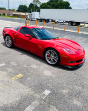 Load image into Gallery viewer, Corvette C6 ZR1 Style Carbon Fiber Splitter for Z06 Grand Sport