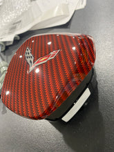 Load image into Gallery viewer, Corvette C7 Z06 Grand Sport Body Color Painted Carbon Fiber Hydro Air Bag Horn Pad