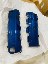 Load image into Gallery viewer, Corvette C7 LT1 Stingray Carbon Fiber Painted Lower Fuel Rail Engine Covers OEM GM