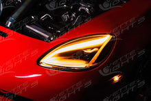 Load image into Gallery viewer, 2005-2013 C6 CORVETTE GTR CARBIDE C8-STYLE LED HEADLIGHTS