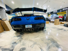 Load image into Gallery viewer, Corvette C7 ZR1 Visible Carbon Fiber ZTK Conversion Rear Spoiler High Wing