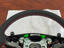 Load image into Gallery viewer, Corvette C6 Custom Interior - Steering Wheel - Suede or Leather with Colored Stitching