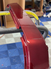 Load image into Gallery viewer, Corvette C6 Carbon Fiber HydroGraphics Body Color Painted Roof HALO B Pillar 2005 - 2013