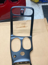 Load image into Gallery viewer, 2005 - 2013 Corvette C6 Carbon Fiber HydroGraphics Center Console with Red Stitching OEM GM