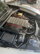 Load image into Gallery viewer, Corvette C7 LT1 Stingray Carbon Fiber Painted Fuel Rail Engine Covers OEM GM