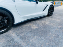 Load image into Gallery viewer, Corvette C7 Base Z06 Grand Sport Stingray Rocker Panels - Real Carbon Fiber Side Skirts