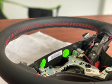 Load image into Gallery viewer, Corvette C6 Custom Interior - Steering Wheel - Suede or Leather with Colored Stitching