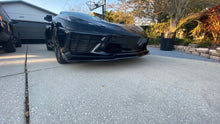 Load image into Gallery viewer, 2020+ Corvette C8 Z51 Style Front Splitter Lip - Custom Painted Carbon Fiber Hydro