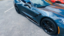 Load image into Gallery viewer, Corvette C7 Z06 Grand Sport Base Stingray Rocker Panels Side Skirts ABS Plastic - Carbon Fiber HydroGraphics