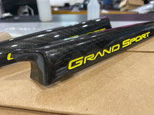 Load image into Gallery viewer, 2010 - 2013 Corvette C6 Grand Sport Carbon Fiber Painted Fender Emblems OEM GM - Labor Only
