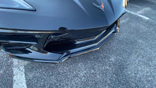 Load image into Gallery viewer, 2020+ Corvette C8 Z51 Style Front Splitter Lip - Custom Painted Carbon Fiber Hydro