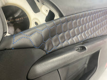 Load image into Gallery viewer, Corvette C6 Custom Interior - Upholstered Diamond Stitched Door Panels - Suede or Leather