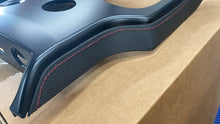 Load image into Gallery viewer, 2005 - 2013 Corvette C6 Carbon Fiber HydroGraphics Center Console with Red Stitching OEM GM