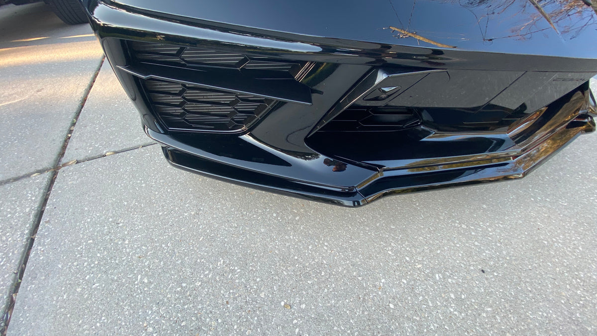 2020 C8 Corvette Stingray Splitter Rocker Panels Ground Effects Packag