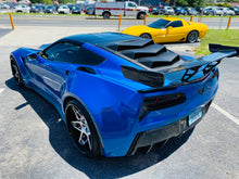 Load image into Gallery viewer, Corvette C7 Z06 Grand Sport Style Carbon Fiber / Painted Rear Quarter Panel Scoop Vents - Upper