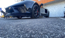 Load image into Gallery viewer, 2020 2021 C8 Corvette Stingray Custom Painted Carbon Fiber Rocker Panel Side Skirts Extensions