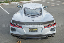 Load image into Gallery viewer, For 20-Up Corvette C8 ABS Plastic Rear Lid Ducktail Wing Spoiler Custom Painted Carbon Fiber